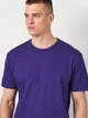 Футболка хлопковая длинная мужская Gildan Softstyle gi64000pu M Фиолетовая (5000000088793) - изображение 4