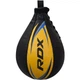 Пневмогруша боксерська RDX 2Y Boxing Speed Ball Leather Multi Yellow/Blue - изображение 3