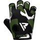 Перчатки для фітнесу RDX F6 Sumblimation Black/Green S - зображення 2
