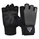 Перчатки для фітнесу RDX W1 Half Gray Plus M - зображення 2