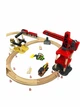 Набор Строительная площадка для деревянной железной дороги 3,8 м PlayTive Junior 59 элементов - изображение 2