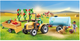 Набір фігурок Playmobil Country Tractor With Trailer And Water Tank 117 предметів (4008789714428) - зображення 3