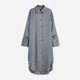 Сукня-сорочка міді літня жіноча H&M 1005002_т.сер_01 M Темно-сіра (KZ2000001506356_KAY2000001506356) - зображення 1