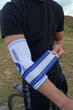 Налокітник Power System PS-6007 Elbow Support Pro White/Blue (1шт.) L/XL - изображение 11