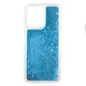Чехол Glitter для Xiaomi Redmi Note 12 бампер силиконовый аквариум Синий - изображение 1