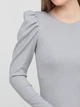 Сукня-футболка вечірня коротка осіння жіноча H&M 0866943_сер_04 M Сіра (KZ2000001508497_KAY2000001508497) - зображення 5