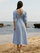 Платье миди летнее женское Seventeen 2186.6008 XXL-3XL Голубое (Sev2000000195360) - изображение 2