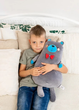 Іграшка для дітей InnoGIO GIOPlush GIO Bear Gris Cuddly GIO-800 (5903317816829) - зображення 8