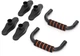Упори для віджимань Cornix Push-up XR-0168 Black/Orange - зображення 2