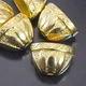 Конус Шапочки для Бусин, Металлические, Золото, 14х20х12мм, Отверстие 2.5мм, 6 шт - изображение 2