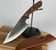 Универсальный кухонный нож шеф повара Sonmelony Santoku Kitchen 29,5 см нож топорик из нержавейки (RT4-103) - изображение 8