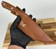 Универсальный кухонный нож шеф повара Sonmelony Santoku Kitchen 29,5 см нож топорик из нержавейки (RT4-103) - изображение 10