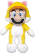 Maskotka 1UP Distribution Super Mario 3D Land Mario Cat 24 cm (3760259935474) - obraz 1