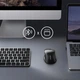 Мышь беспроводная UGREEN MU101 бесшумная Bluetooth 2,4 ГГц 4000 точек на дюйм Black (90395) - изображение 7