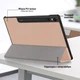 Чохол Galeo Slimline для Samsung Galaxy Tab S10 Lite / Tab S10 FE / Tab S9 FE / Tab S9 Rose Gold - изображение 4