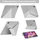 Чехол ZOYU Y-Type with Pencil Holder для Apple iPad Air 4/5 10.9" (2020/2022) Grey - изображение 2