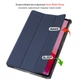 Чохол Slimline Portfolio для Lenovo Tab M11 TB330FU, TB330XU / Xiaoxin Pad 2024 Navy Blue - изображение 5