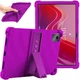 Силіконовий чохол з підставкою для Lenovo Tab M11 TB330FU / Xiaoxin Pad 2024 TB331FC Purple - изображение 1