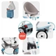 Детский 3-колесный велосипед Smoby Baby Balade plus Blue, 741400 - изображение 5
