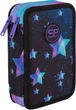 Пенал на блискавці CoolPack Jumper 2 Star Night з наповненням 19.5x12.5x4 см (F066830) - зображення 1