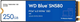 SSD диск Western Digital Blue SN580 250GB M.2 2280 NVMe PCIe 4.0 x4 3D NAND TLC (WDS250G3B0E) - изображение 1