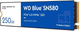 SSD диск Western Digital Blue SN580 250GB M.2 2280 NVMe PCIe 4.0 x4 3D NAND TLC (WDS250G3B0E) - изображение 2