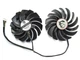 Вентилятор для відеокарти MSI GTX 1060 1070 Ti 1080 Ti RX 470 480 570 580 Gaming 95 мм PowerLogic PLD10010S12HH (PLD10010B12HH)комплект 2 шт (№121.05) - зображення 3