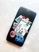 Чехол-книжка с рисунком для Samsung Galaxy A12 Чёрный :: Путешествия. Италия (принт 325) - изображение 2