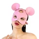 Шкіряна маска мишки Art of Sex - Mouse Mask, колір Рожевий - изображение 1