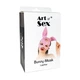 Шкіряна маска Кролика Art of Sex - Bunny mask, колір Білий - зображення 5