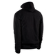 Тактическая M-Tac кофта Lite Microfleece Hoodie Black черная 2XL - изображение 3