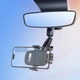 Автотримач Hoco H17 Waves rearview mirror car holder Black - зображення 4