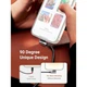 Кабель UGREEN US305 USB-C to Lightning Angled Cable Aluminum Shell Braided 1м Black (UGR-60763) - зображення 8