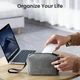 Сумка органайзер UGREEN LP285 Electronics Accessories Storage Bag with Lanyard Grey (UGR-80520 - зображення 2