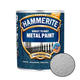 Молотковая краска Hammerite Metal Paint Hammered серебристо-серая глянцевая 5л - изображение 1