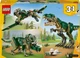 Конструктор LEGO Creator 3-в-1 Тиранозавр 626 деталей (31151) - зображення 10