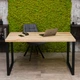 Стол для работы в стиле loft с дерева ясень ST-3220 1400/700 - изображение 3