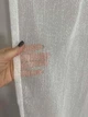 Тюль лен дождик с утяжелителем 300х250 см Белый - изображение 2