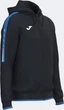 Толстовка Joma OLIMPIADA черно-синяя S 103707.107 - изображение 2