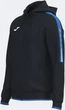 Толстовка Joma OLIMPIADA черно-синяя S 103707.107 - изображение 8