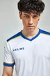 Комплект футбольной формы Kelme SEGOVIA бело-сине-желтый M 8351ZB1158.9104 - изображение 4