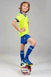 Комплект футбольной формы детский Kelme SEGOVIA желто-синий 5XS 8351ZB3158.9918 - изображение 3