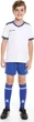 Комплект футбольной формы детский Kelme SEGOVIA бело-сине-желтый 140 см 8351ZB3158.9104 - изображение 2