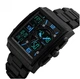 Мужские наручные часы Skmei Durable 1274 Черные с синим - изображение 1