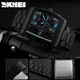 Мужские наручные часы Skmei Durable 1274 Черные с синим - изображение 2