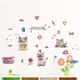 Наклейки с котами I love me cat (лист 30 х 90 см) Б324 - изображение 1