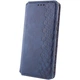 Шкіряний чохол-книжка GETMAN Cubic (PU) для Samsung Galaxy A35 Синій - зображення 5