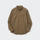 Рубашка Uniqlo розмір М коричнева (450267) - зображення 2