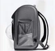 Рюкзак для перенесення тварин CosmoPet CP-20 для котів і собак 38 x 32 x 23 см Сірий - зображення 6