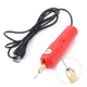 Ювелирная USB-дрель red - тиски, 10 свёрл, ключ - 5V - мини дрель для плат, украшений, поделок - изображение 2
